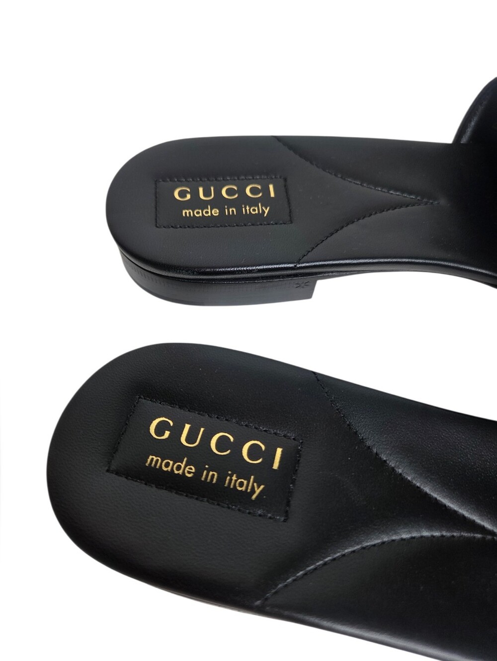 GUCCI Jane Embroidered Logo Slide Sandals - Picture 10 of 14